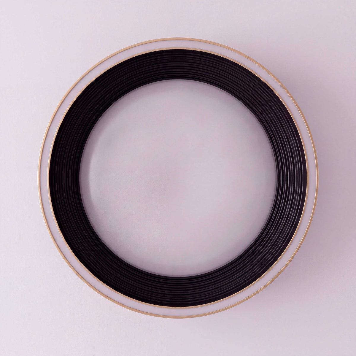 LÁMPARA DE TECHO LED SIENA BLACK GOLD + CONTROL REMOTO