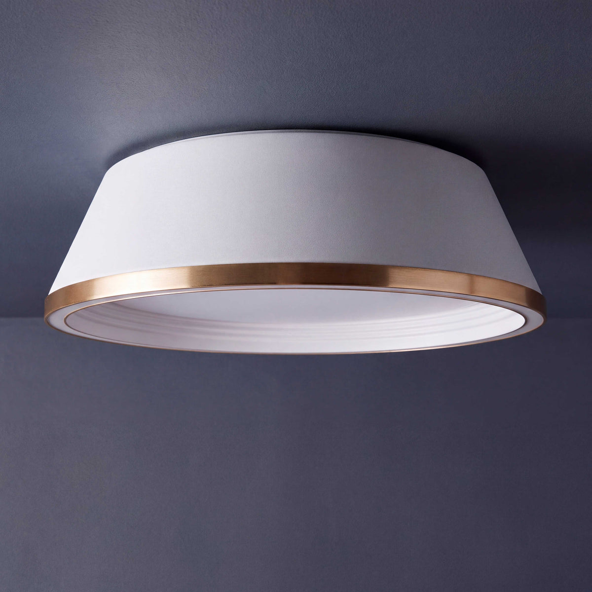 LÁMPARA DE TECHO LED SIENA WHITE GOLD + CONTROL REMOTO