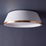 LÁMPARA DE TECHO LED SIENA WHITE GOLD + CONTROL REMOTO