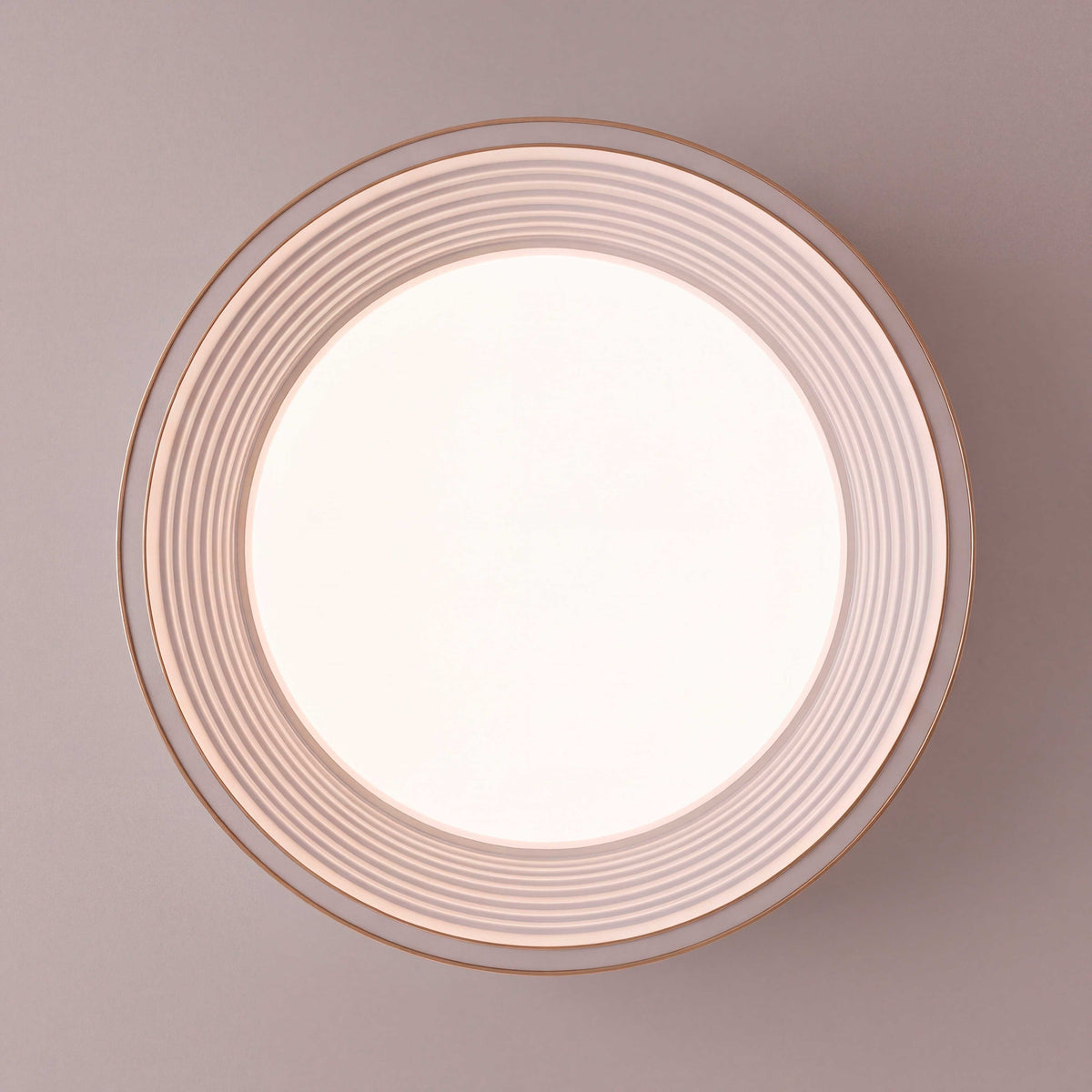 LÁMPARA DE TECHO LED SIENA WHITE GOLD + CONTROL REMOTO