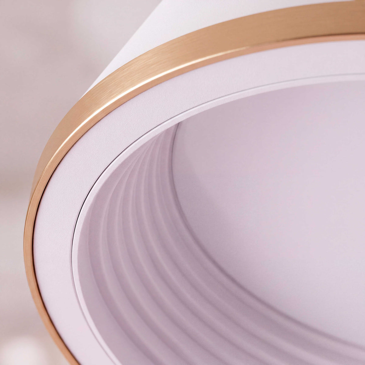 LÁMPARA DE TECHO LED SIENA WHITE GOLD + CONTROL REMOTO