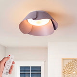 LÁMPARA DE TECHO LED TULIPA GREY + CONTROL REMOTO