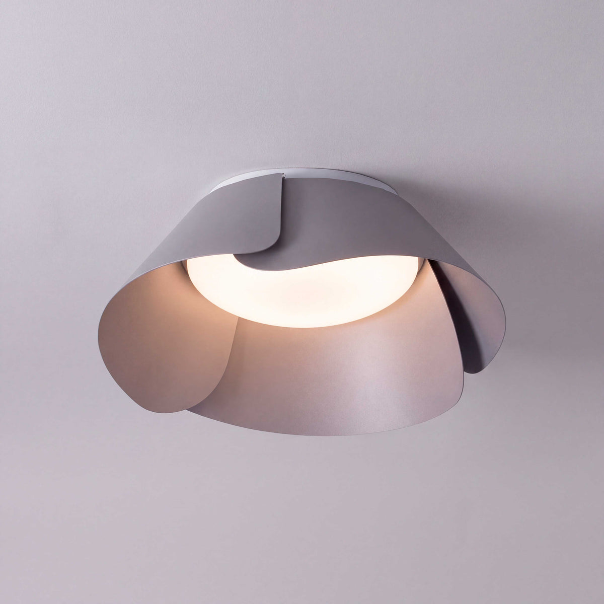 LÁMPARA DE TECHO LED TULIPA GREY + CONTROL REMOTO