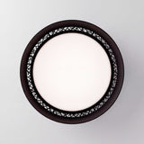 LÁMPARA DE TECHO LED SILVA BLACK + CONTROL REMOTO