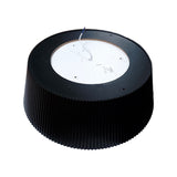 LÁMPARA DE TECHO DEVORA LED BLACK AND WOOD 36W + CONTROL REMOTO