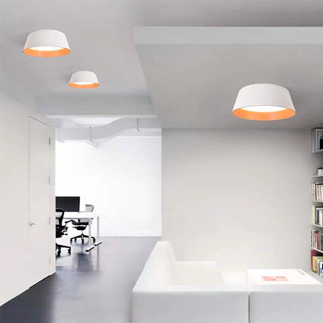 LÁMPARA DE TECHO DEVORA LED WHITE AND WOOD 36W + CONTROL REMOTO