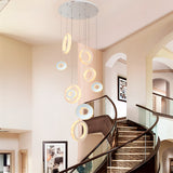 LÁMPARA COLGANTE PREMIUM MARIA CRISTINA LED + CONTROL REMOTO