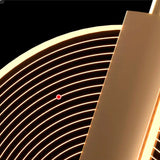 LÁMPARA COLGANTE CASCADA SOLARIS GOLD LED