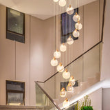 LÁMPARA COLGANTE RAINFALL ZARIEL GOLD LED
