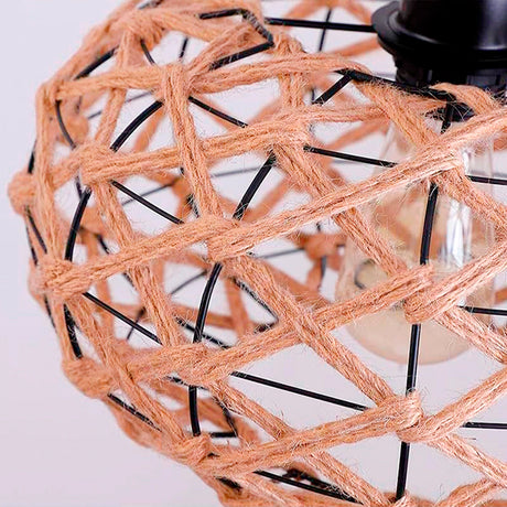 LÁMPARA COLGANTE ARTESANAL FLAVIA - SIN FOCO