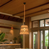 LÁMPARA COLGANTE ARTESANAL MARIANELA - SIN FOCO