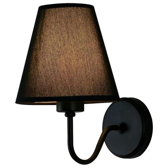 LÁMPARA DE PARED INTERIOR MARINA BLACK LED