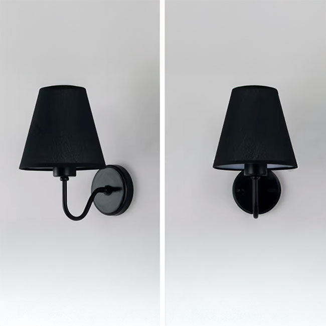 LÁMPARA DE PARED INTERIOR MARINA BLACK LED