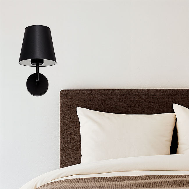 LÁMPARA DE PARED INTERIOR ANTUANE BLACK - SIN FOCO