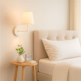 LÁMPARA DE PARED INTERIOR ANTUANE WHITE LED