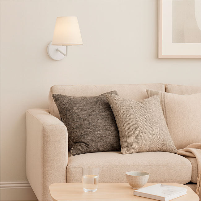 LÁMPARA DE PARED INTERIOR ANTUANE WHITE LED