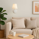 LÁMPARA DE PARED INTERIOR ANTUANE WHITE LED