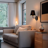 LÁMPARA DE PARED INTERIOR ANTUANE BLACK - SIN FOCO