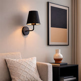 LÁMPARA DE PARED INTERIOR ANTUANE BLACK - SIN FOCO