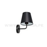 LÁMPARA DE PARED INTERIOR ANTUANE BLACK LED