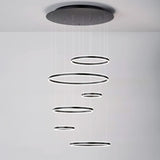 LÁMPARA COLGANTE FORTUNA BLACK LED