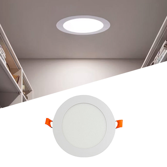 SPOT DOWNLIGHT CIRCULAR LED RECESADO 18W EMPOTRABLE 4000K LUZ INTERMEDIA