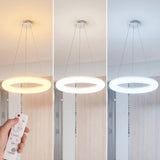 Comparativa de tonos de luz: cálida, neutra y fría regulable mediante control remoto.