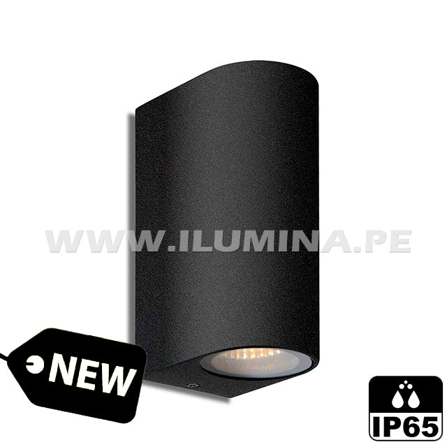 LÁMPARA DE EXTERIOR CAROLA BLACK LED 6W