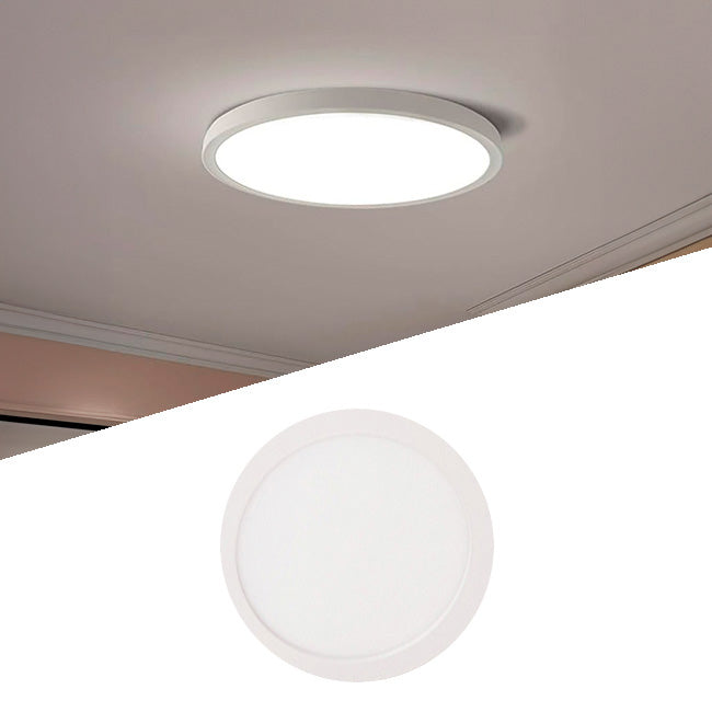 PANEL BLANCO LED CIRCULAR 24W ADOSABLE SIMPLE LUZ INTERMEDIA 4000K - ILUMINA