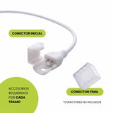 Conector inicial de la cinta LED COB 220V, se vende por separado