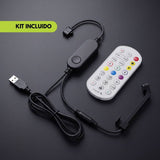 Controlador USB 5V con cámara y control remoto incluidos con la cinta LED para TV