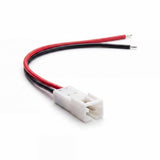 Conector JST XH con cables rojo y negro de puntas estañadas
