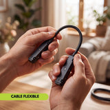 Cable flexible del conector magnético se adapta a cualquier ángulo de esquina