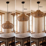 Comparativa de tres longitudes de cable para diseño de iluminación en restaurantes y locales.