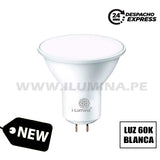 DICROICO LED 6W GU5.3 ILUMINA 6000K LUZ BLANCA