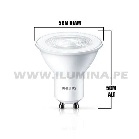 DICROICO LED 3.8W PHILIPS LUZ BLANCA