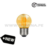 FOCO LED FILAMENTO G45 4W E27 ÁMBAR ILUMINA