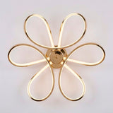 Estructura concéntrica de sobreponer en acabado dorado brillante para iluminación técnica decorativa.