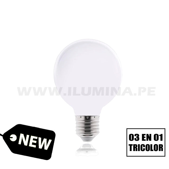 FOCO LED G80 PAVONADO 10W ILUMINA TRICOLOR