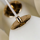 Herraje metálico dorado de alta calidad para luminaria de techo