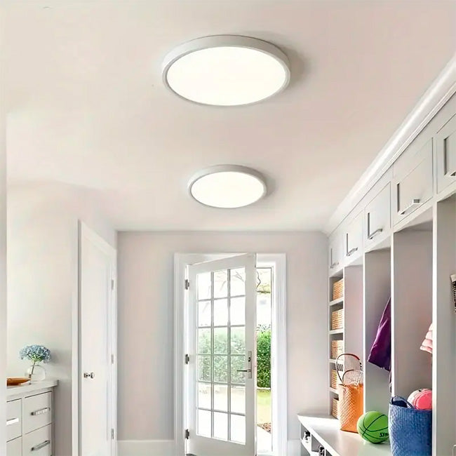 PANEL BLANCO LED CIRCULAR 18W ADOSABLE SIMPLE LUZ BLANCA 6000K - ILUMINA