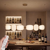 Iluminacion decorativa para bodega de vinos o comedor rustico con luz calida tenue