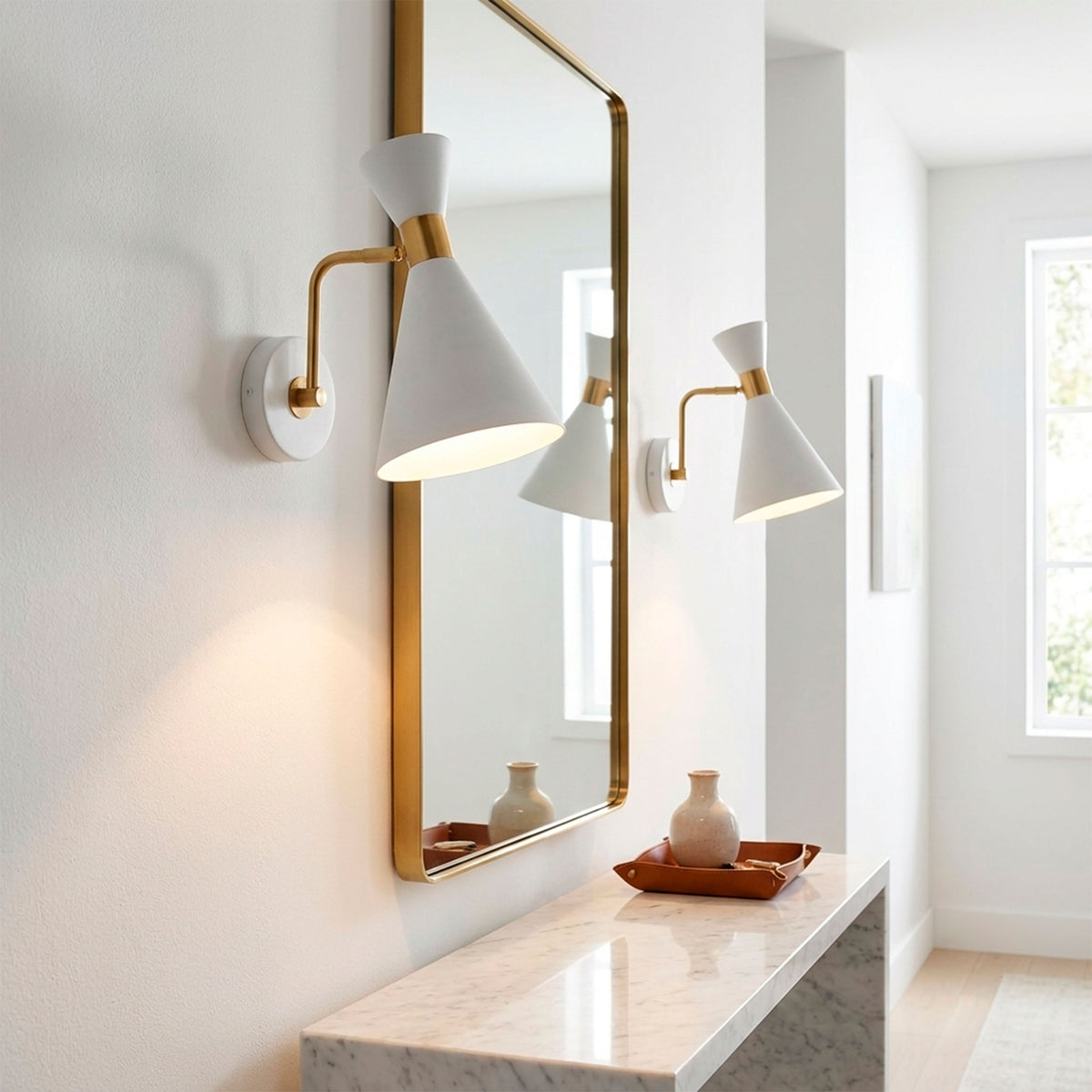 Punto de luz directo sobre encimera en arquitectura contemporánea que garantiza elevado confort óptico.