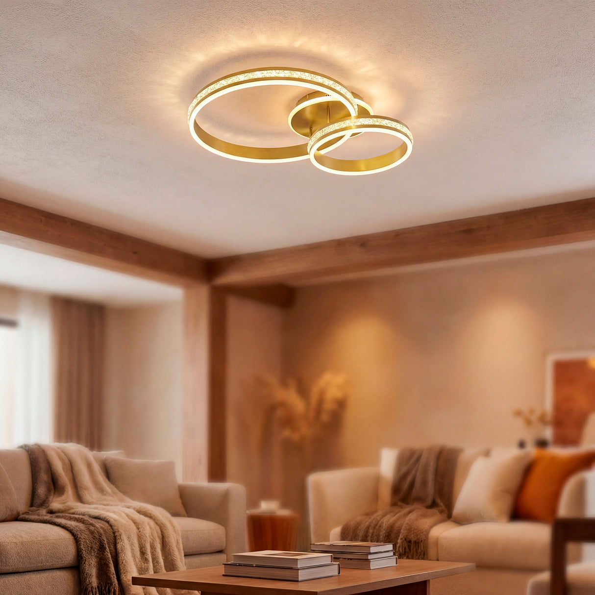Diseño lumínico para áreas comunes y recepciones con arquitectura de líneas puras.