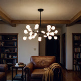 Lampara de techo decorativa Nativa Black para estudios o salas de estar sofisticadas.