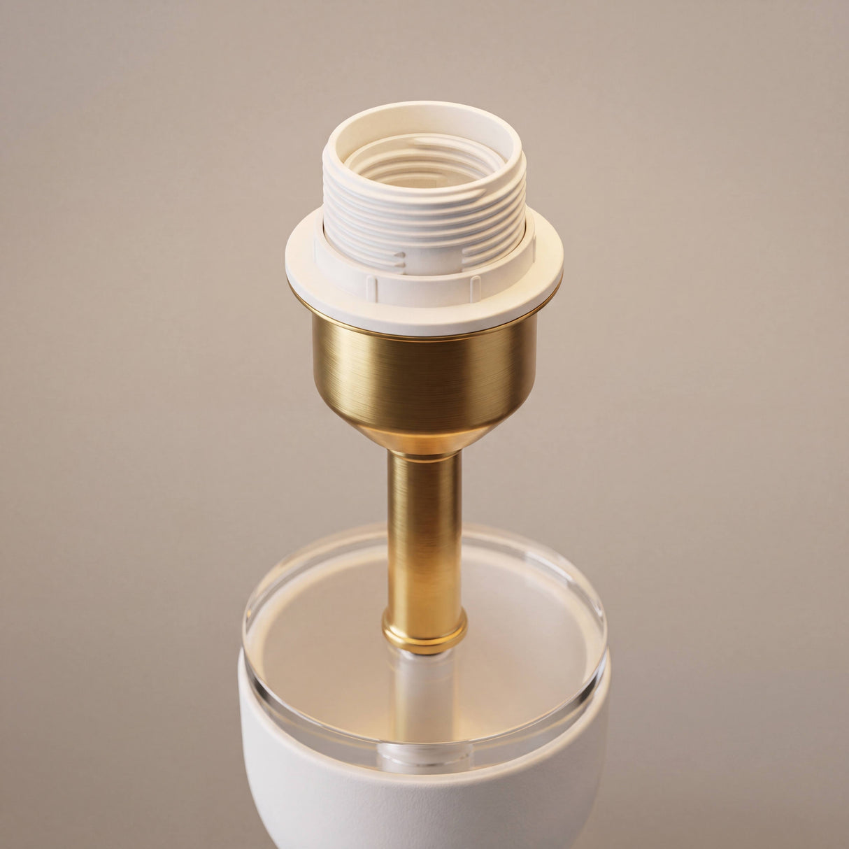 Socket E27 de la lámpara BIANCA, compatible con focos LED, foco no incluido