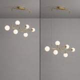 Reflejo y perspectiva lateral de lampara de diseño moderno para interiores elegantes.