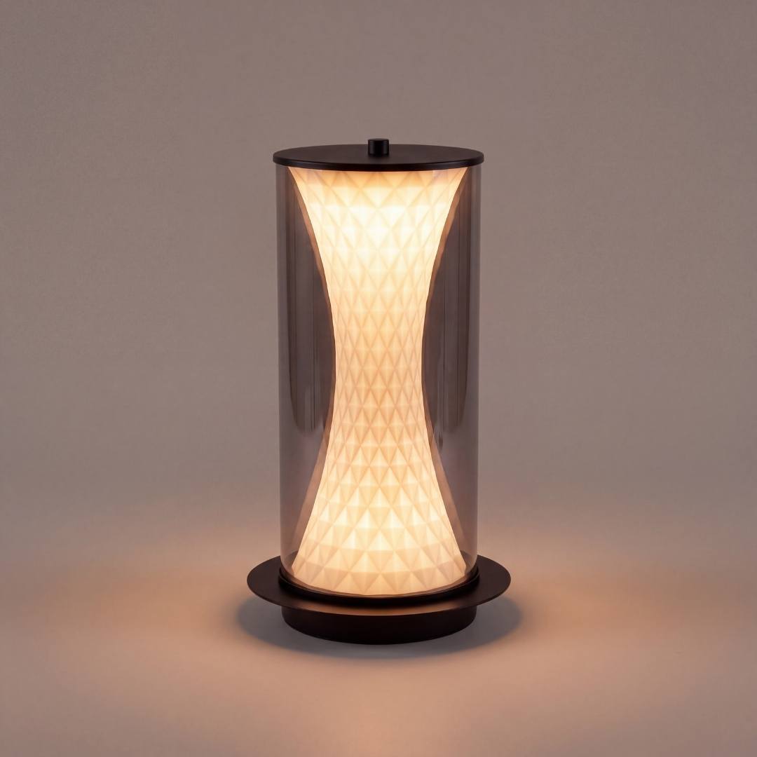 Lámpara de mesa LED ONIX en luz cálida 3000K con consumo de solo 28W