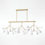 Modelo Heracleum de i-Lumina en acabado oro mate para proyectos de interiores.