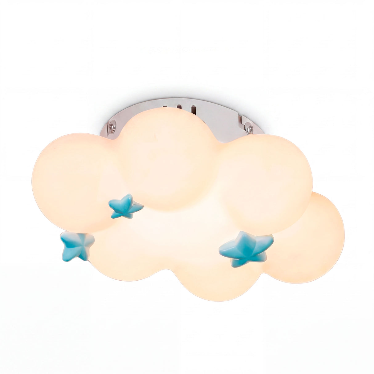 Vista de catálogo de la lámpara Star Cloud sobre fondo blanco resaltando su diseño.